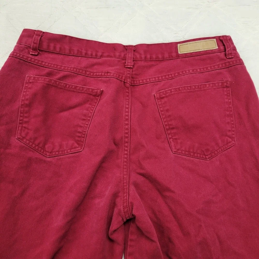 Bill Blass Jeanswear red easy fit jeans‎ size 16P